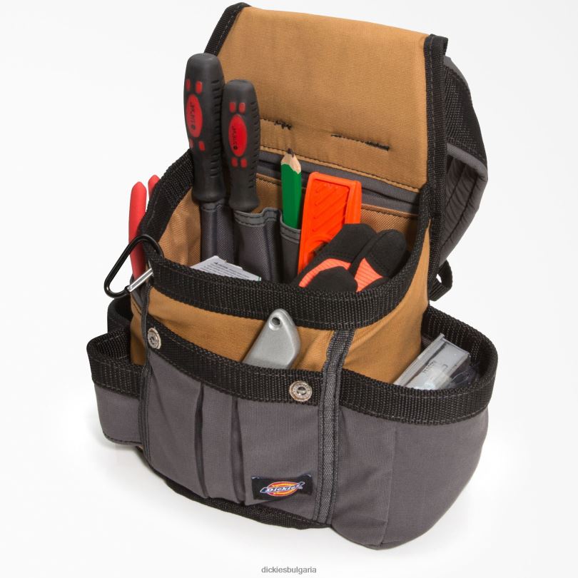 унисекс Dickies Чантичка с 8 джоба и подплатен комплект за колан кафява патица (bd) аксесоари R2PH82955