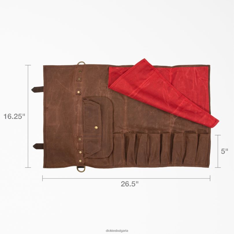 унисекс Dickies органайзер за ролка за съхранение на ножове пекан кафяв (pc) аксесоари R2PH82984