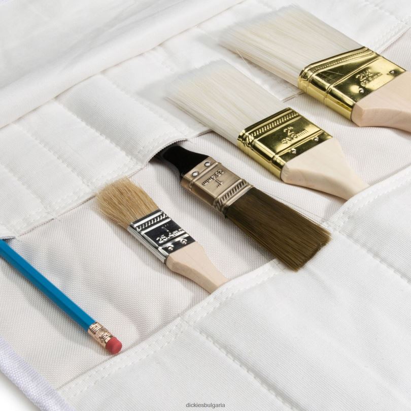 унисекс Dickies ролка за организатор на бояджийски инструменти бяло (wht) аксесоари R2PH81509