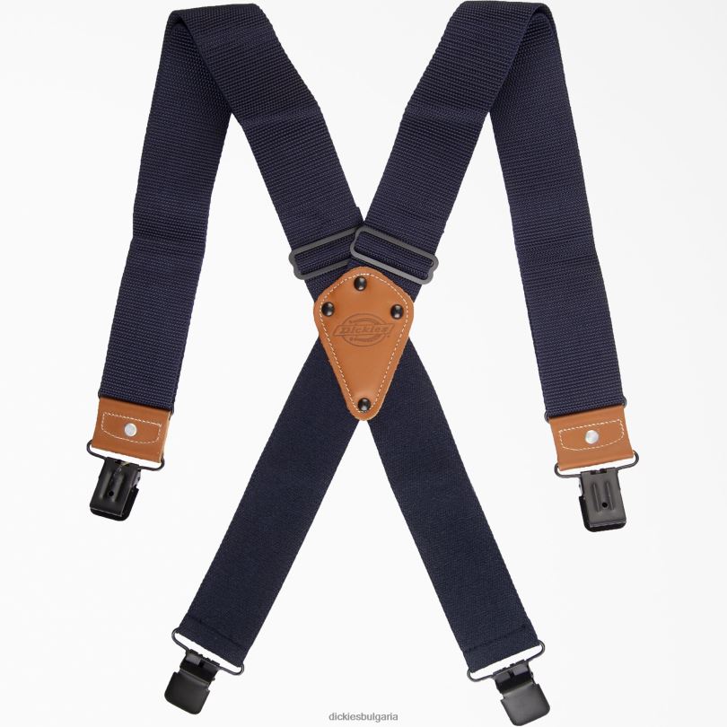 унисекс Dickies 2-инчови широки работни тиранти морско синьо (nvy) аксесоари R2PH82974