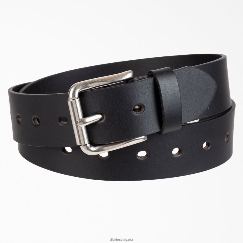 Жени Dickies колан от перфорирана кожа черно (bk) аксесоари R2PH82839