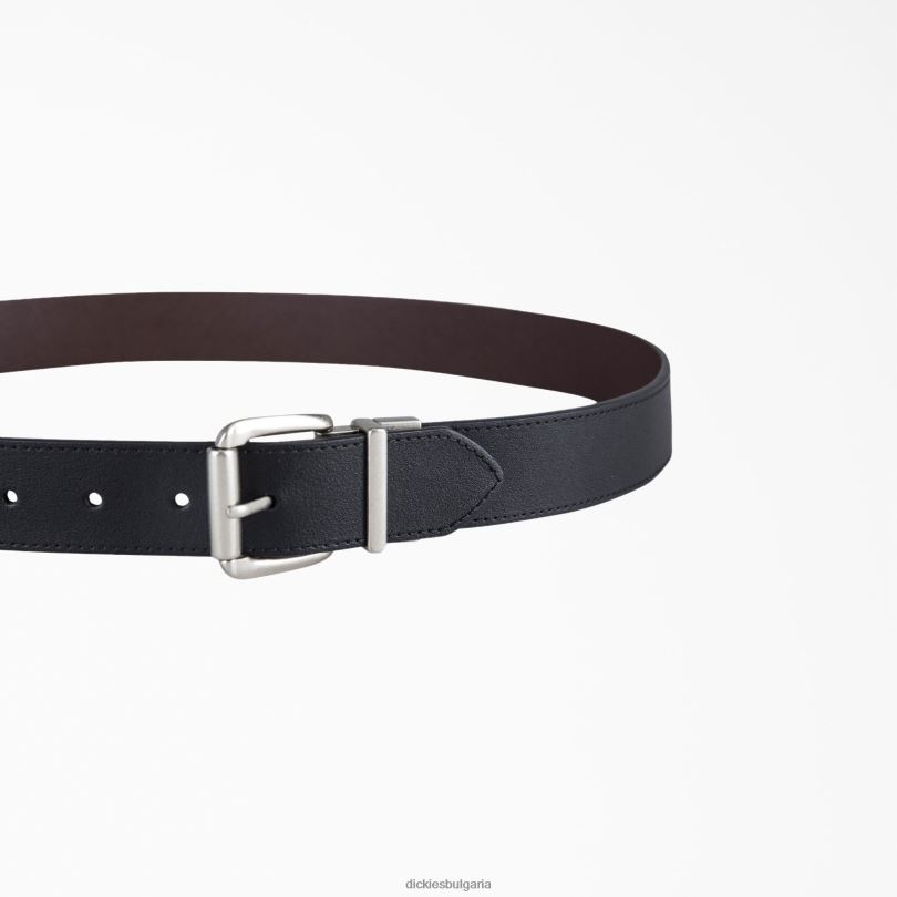 Жени Dickies колан с реверсивна ролкова катарама черно (bk) аксесоари R2PH82902