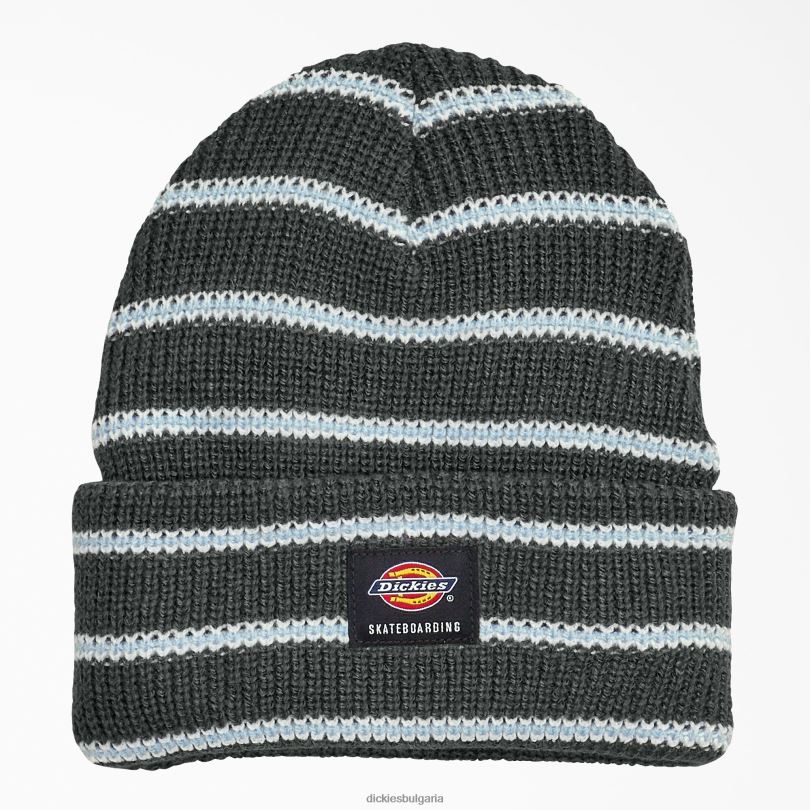 унисекс Dickies шапка с маншети за скейтборд въглен мини райе (csm) аксесоари R2PH82824