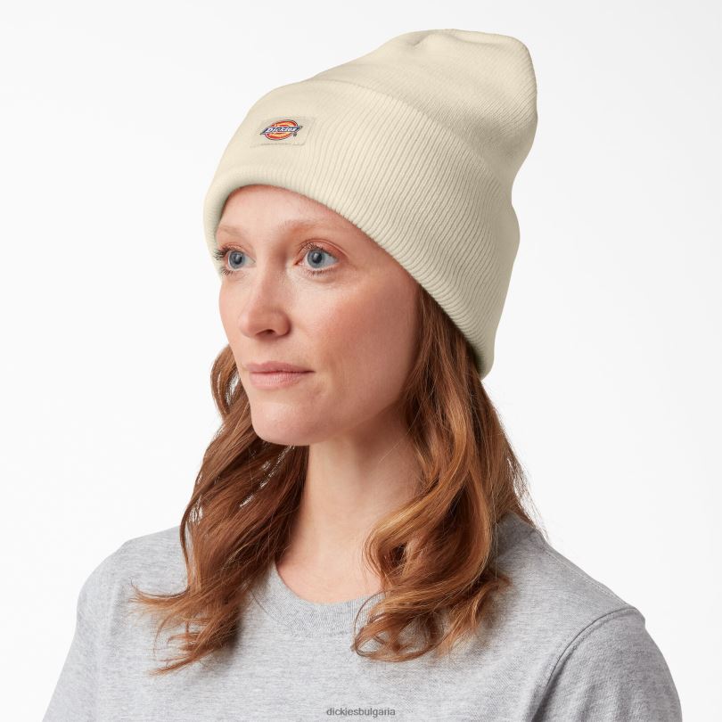 унисекс Dickies плетена шапка с маншети естествено бежово (nt) аксесоари R2PH81492