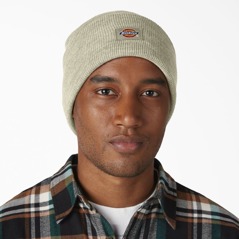 унисекс Dickies плетена шапка с маншети овесена каша хедър (zo1) аксесоари R2PH81505