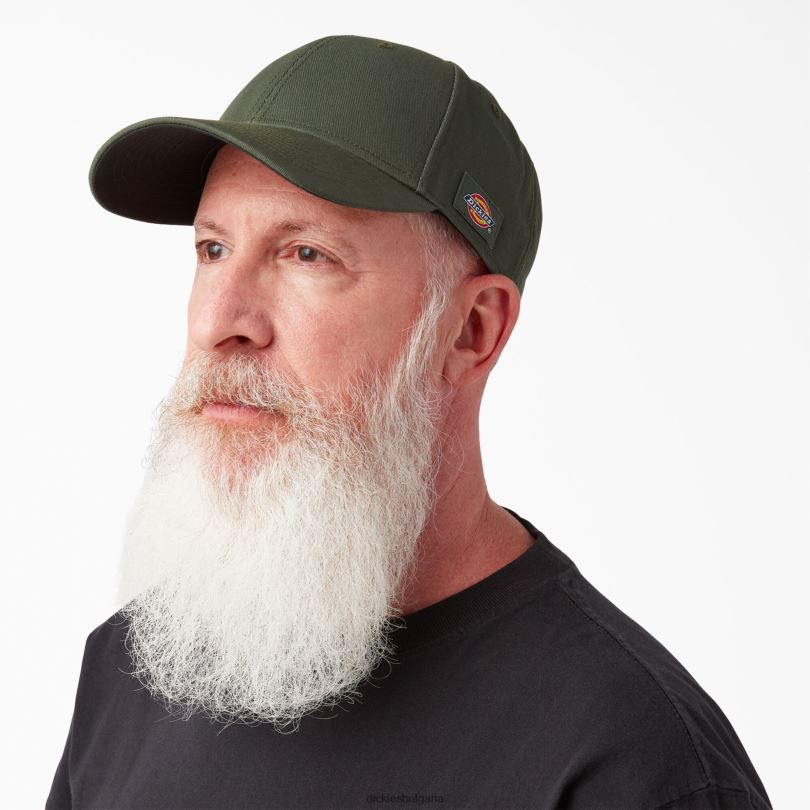 унисекс Dickies 874 шапка от кепър маслинено зелено (og) аксесоари R2PH81470