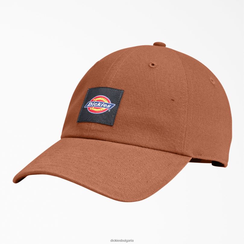 унисекс Dickies изпрана платнена шапка джинджифилово кафяво (т.е.) аксесоари R2PH82886