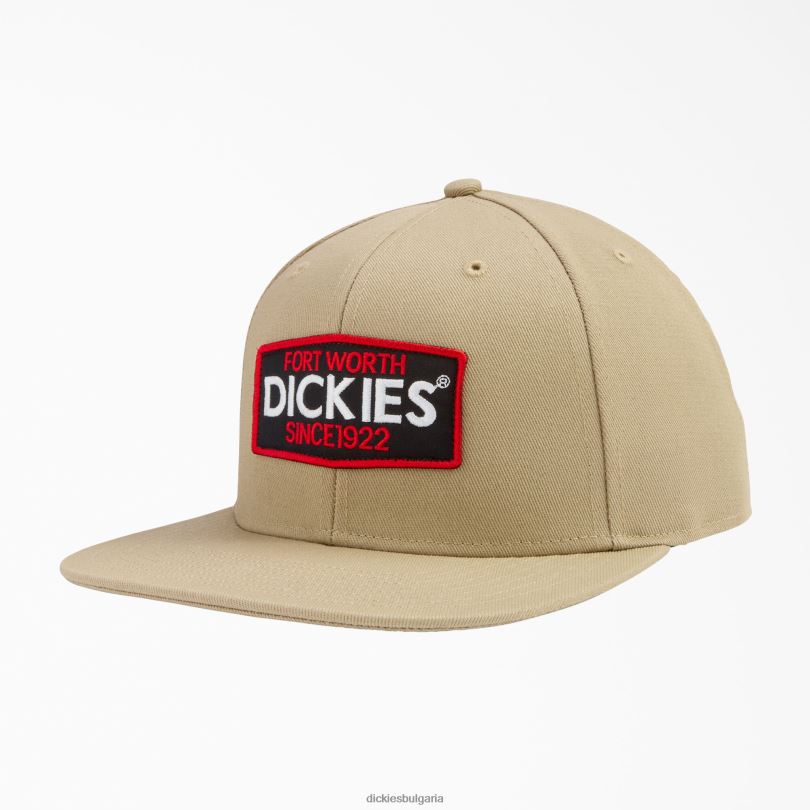 унисекс Dickies плоска шапка от кепър пустинен пясък (ds) аксесоари R2PH82900