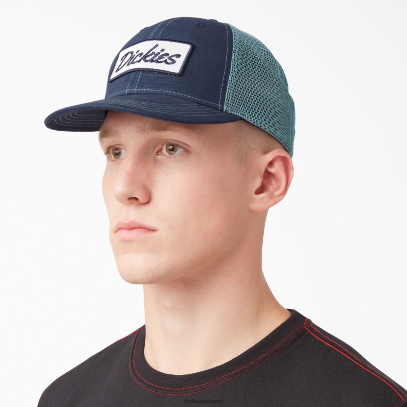 унисекс Dickies кръпка с лого на шофьор на камион мастило синьо/порцелан (i2n) аксесоари R2PH82907