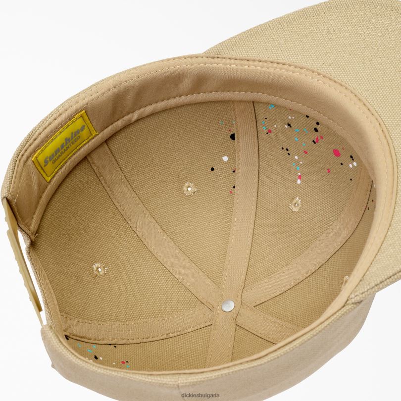 унисекс Dickies слънчева шапка в Ню Йорк пръски боя (spt) аксесоари R2PH82914