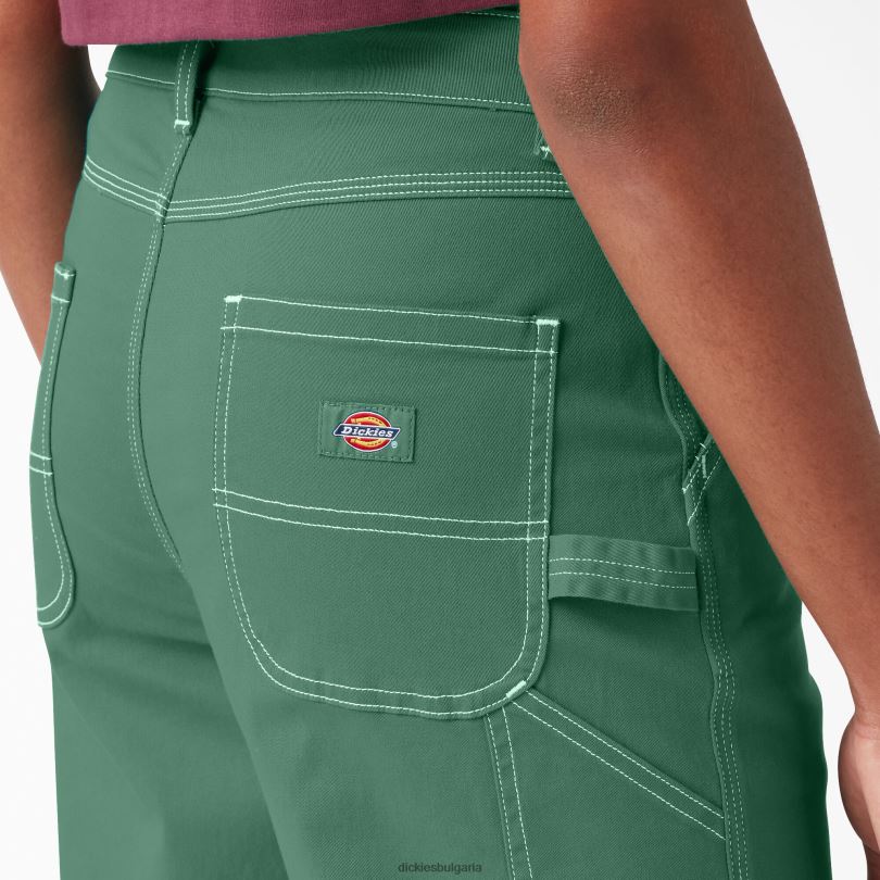 Жени Dickies дърводелски панталон с висока талия редовен облекло R2PH81722