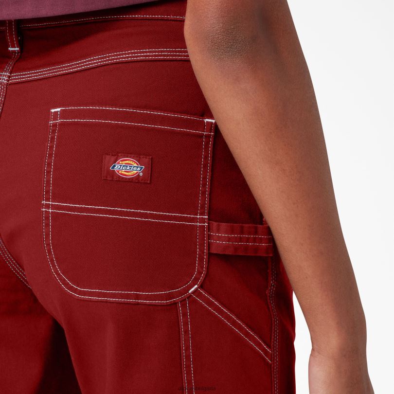 Жени Dickies дърводелски панталон с висока талия редовен облекло R2PH81723