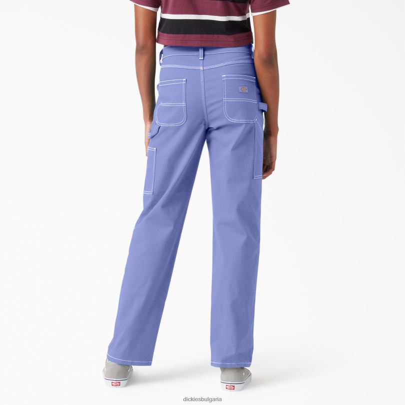 Жени Dickies дърводелски панталон с висока талия редовен облекло R2PH81726