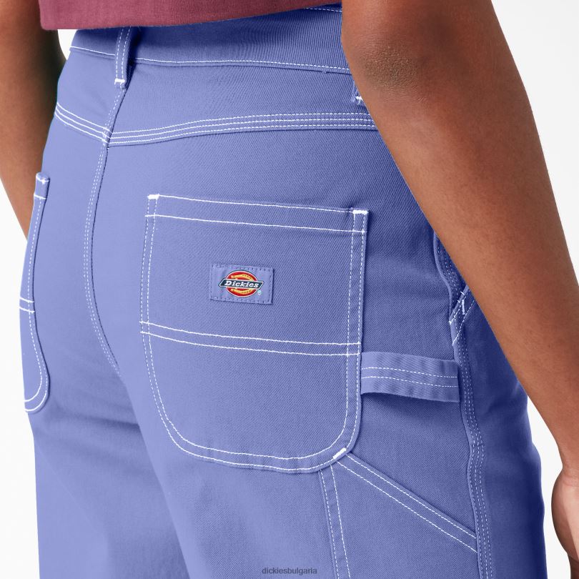 Жени Dickies дърводелски панталон с висока талия редовен облекло R2PH81726