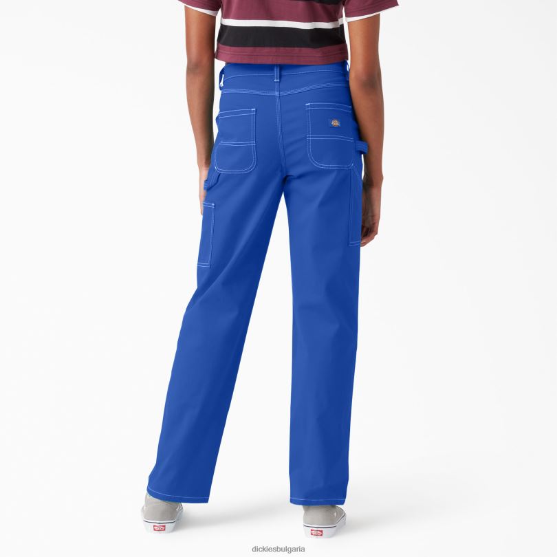 Жени Dickies дърводелски панталон с висока талия редовен облекло R2PH81727