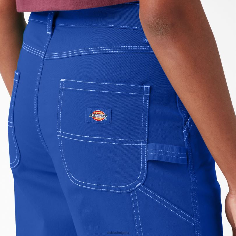 Жени Dickies дърводелски панталон с висока талия редовен облекло R2PH81727