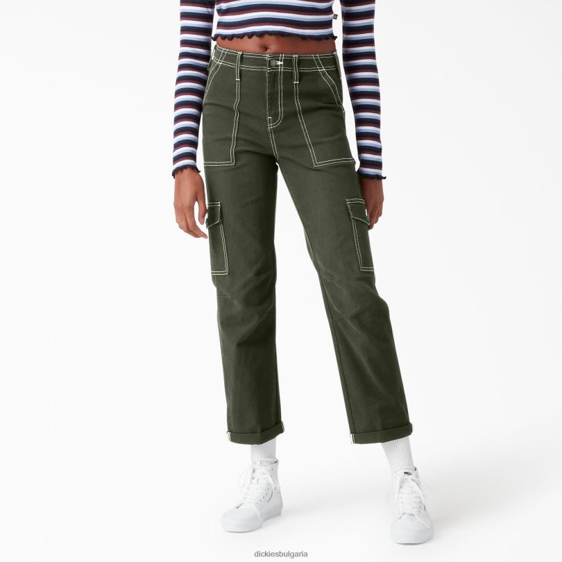 Жени Dickies удобни панталони с маншети редовен облекло R2PH81740