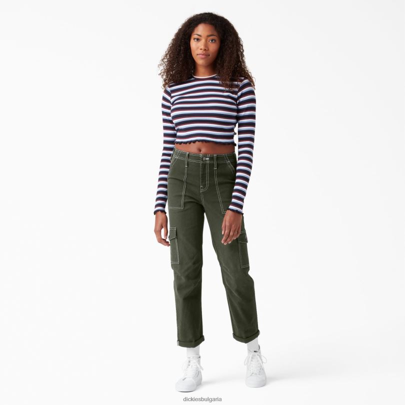 Жени Dickies удобни панталони с маншети редовен облекло R2PH81740