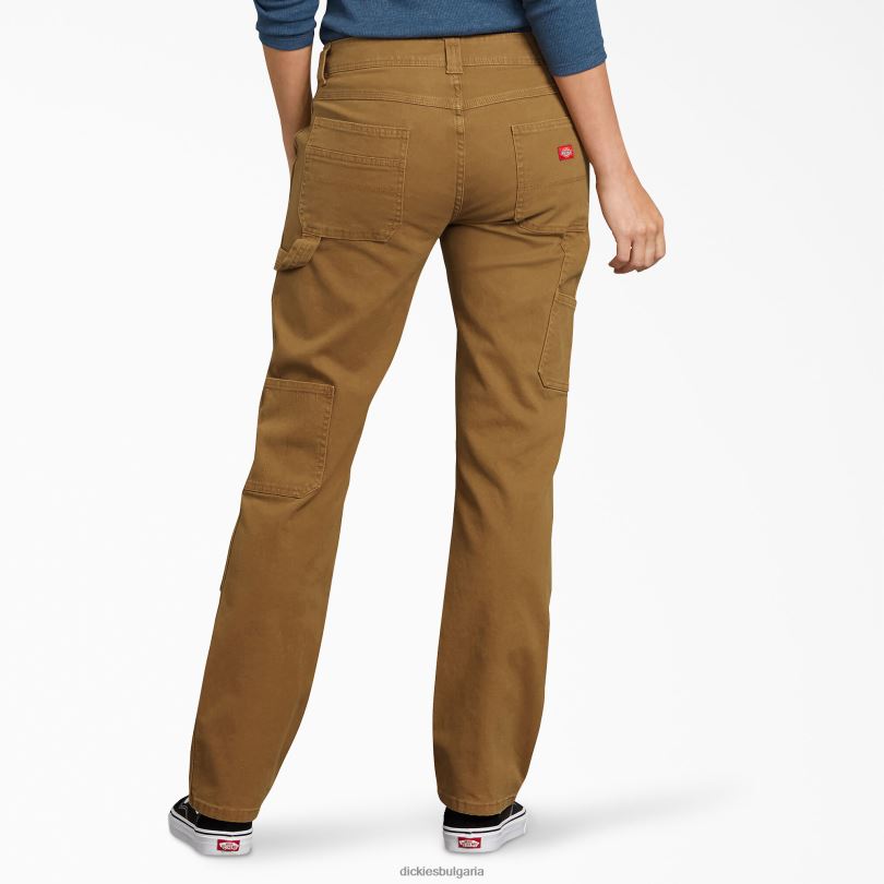 Жени Dickies патица двойно предни дърводелски панталони редовен облекло R2PH81775