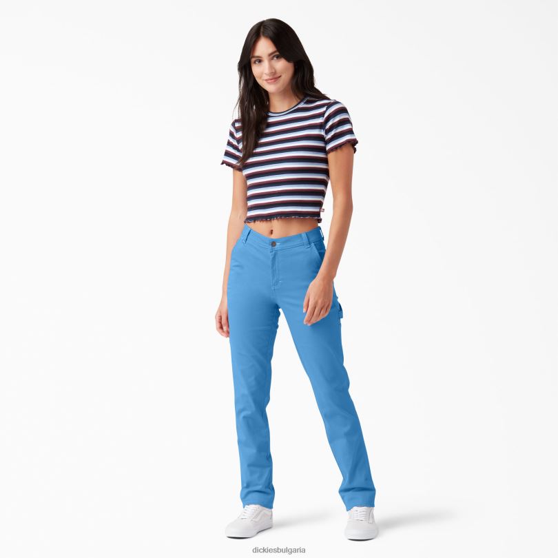 Жени Dickies дърводелски панталони с ролка редовен облекло R2PH81785