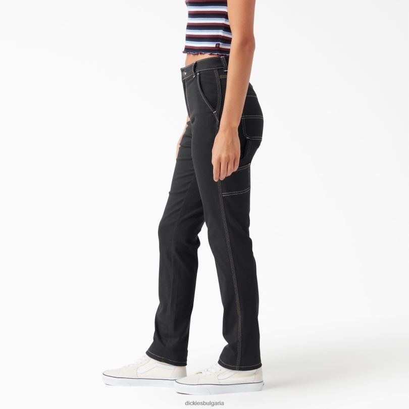 Жени Dickies дърводелски панталони с ролка редовен облекло R2PH81786