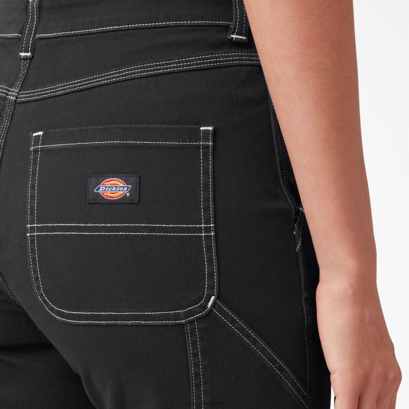 Жени Dickies дърводелски панталони с ролка редовен облекло R2PH81786