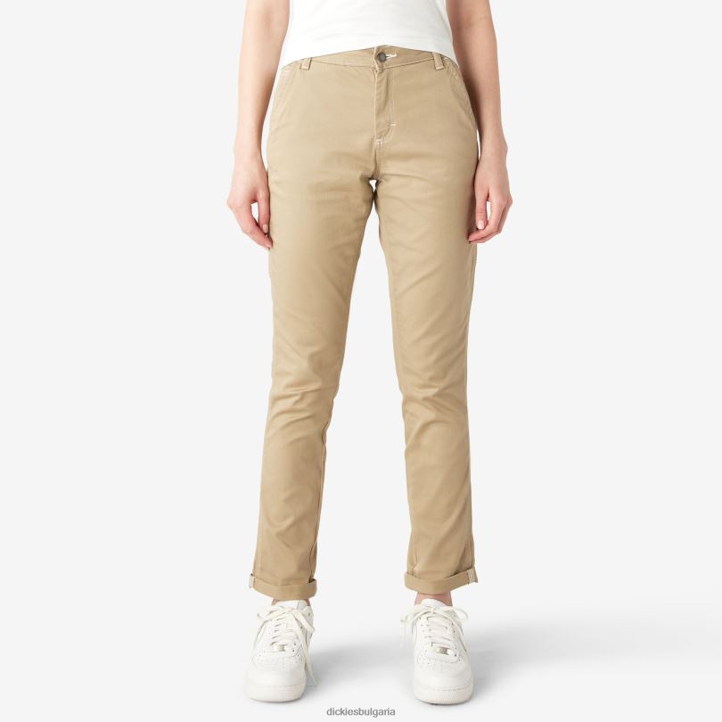 Жени Dickies дърводелски панталони с ролка редовен облекло R2PH81788