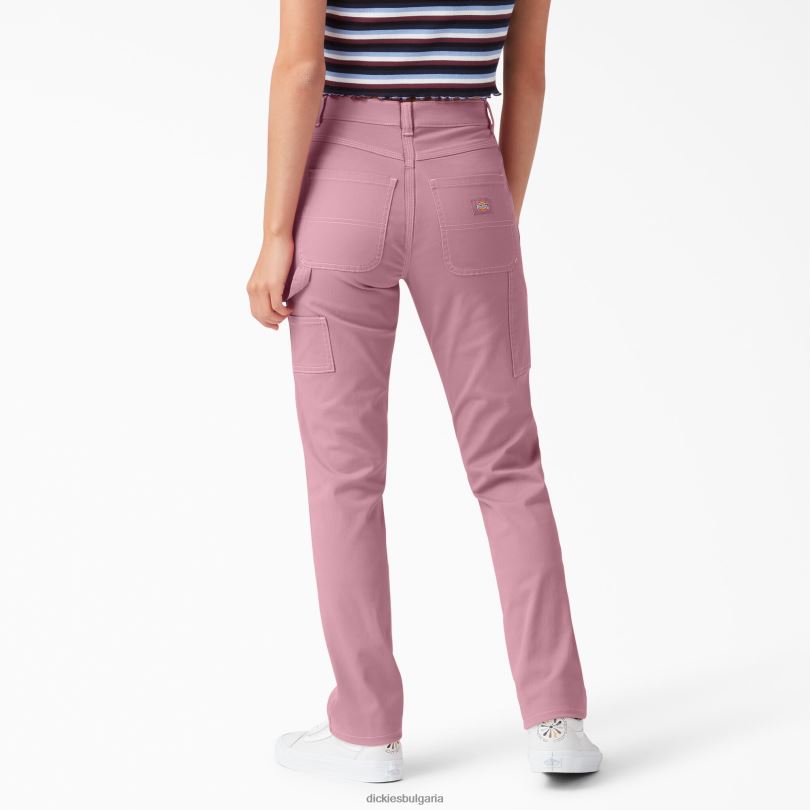 Жени Dickies дърводелски панталони с ролка редовен облекло R2PH81789