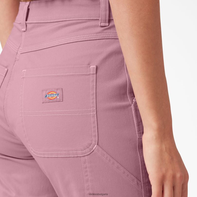 Жени Dickies дърводелски панталони с ролка редовен облекло R2PH81789