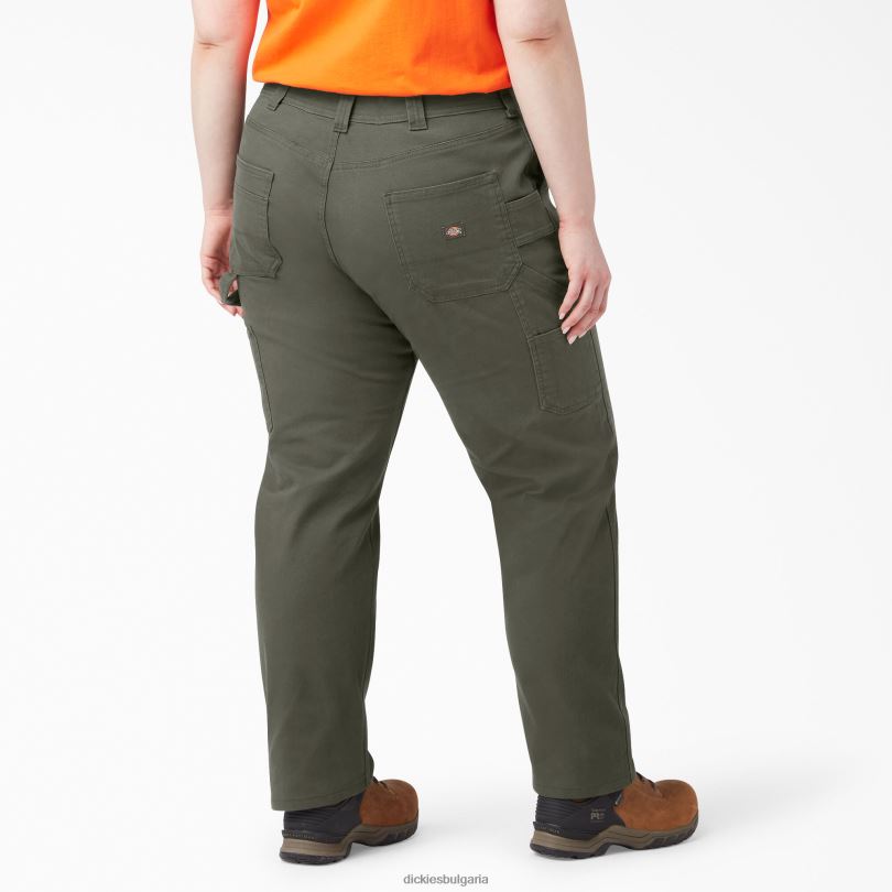 Жени Dickies плюс патешки дърводелски панталони редовен облекло R2PH81865