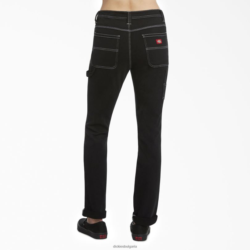 деца Dickies тесни панталони за юноши черно (bk) облекло R2PH81908