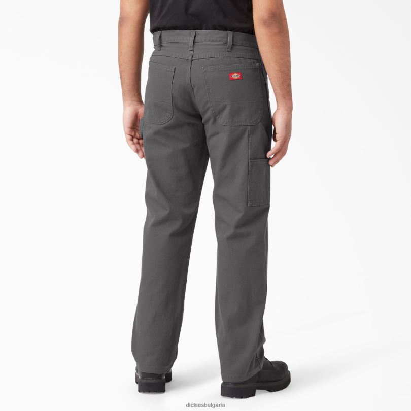 мъже Dickies спокойна кройка тежки патешки дърводелски панталони изплакнат шисти (rsl) облекло R2PH890