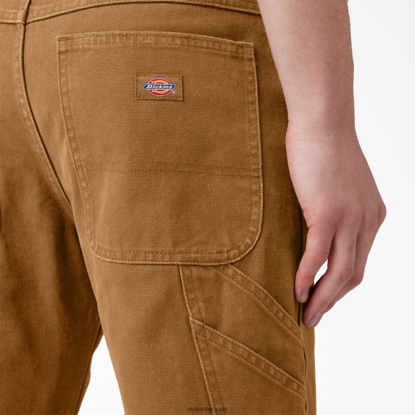 мъже Dickies стандартни панталони за дърводелци каменна кафява патица (sbd) облекло R2PH8250
