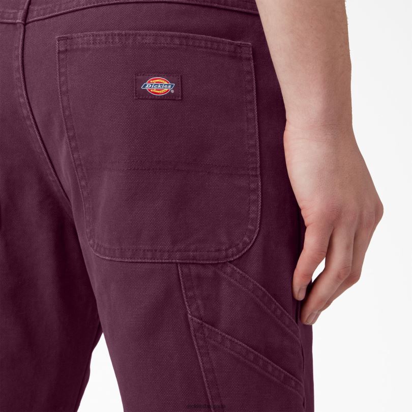мъже Dickies стандартни панталони за дърводелци вино от грозде (srw) облекло R2PH8253