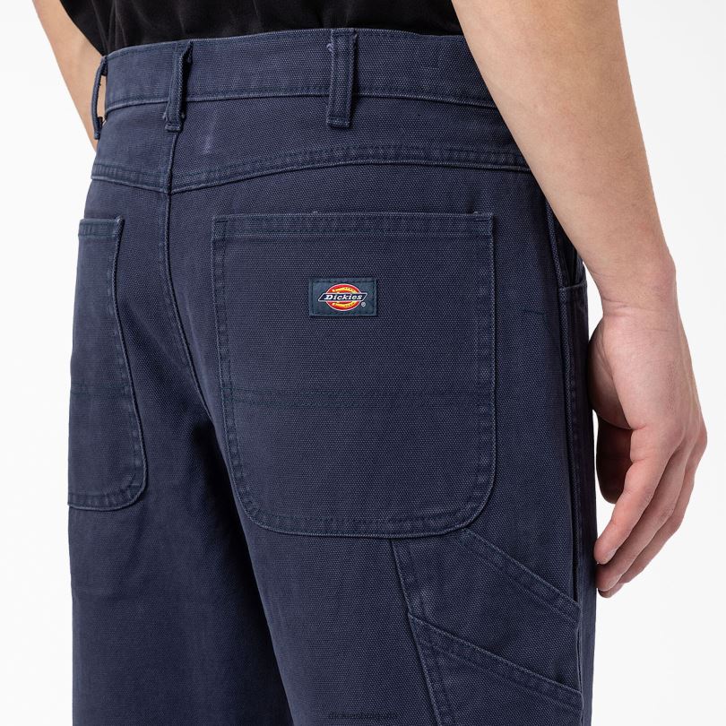 мъже Dickies стандартни панталони за дърводелци stonewashed флот (d53) облекло R2PH8249
