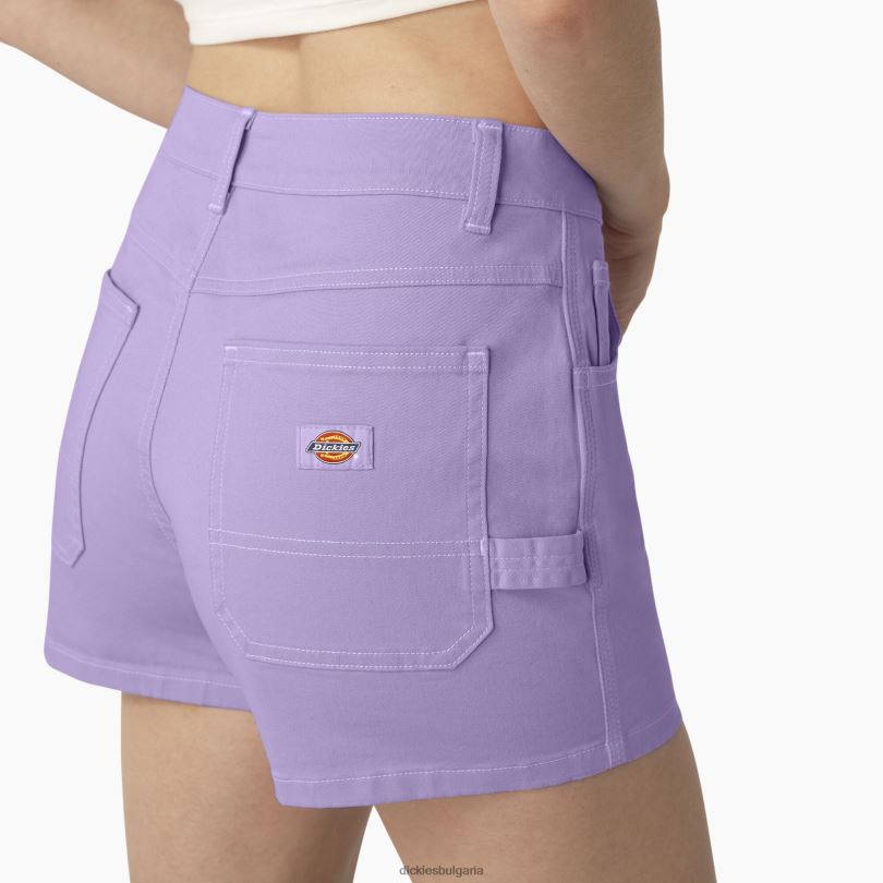 Жени Dickies дърводелски шорти с висока талия 3