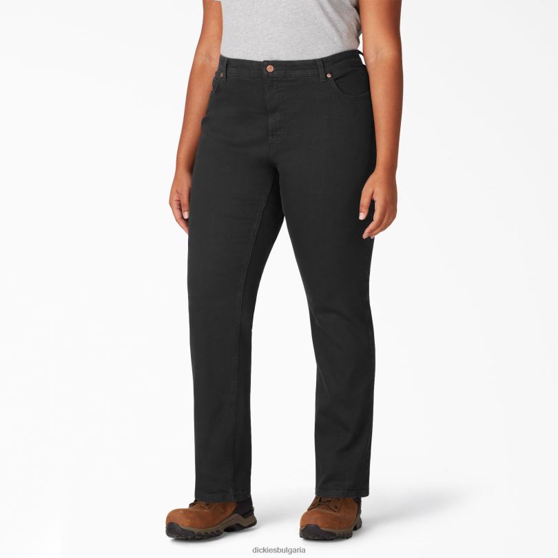 Жени Dickies перфектна форма плюс еластични дънки редовен облекло R2PH81889