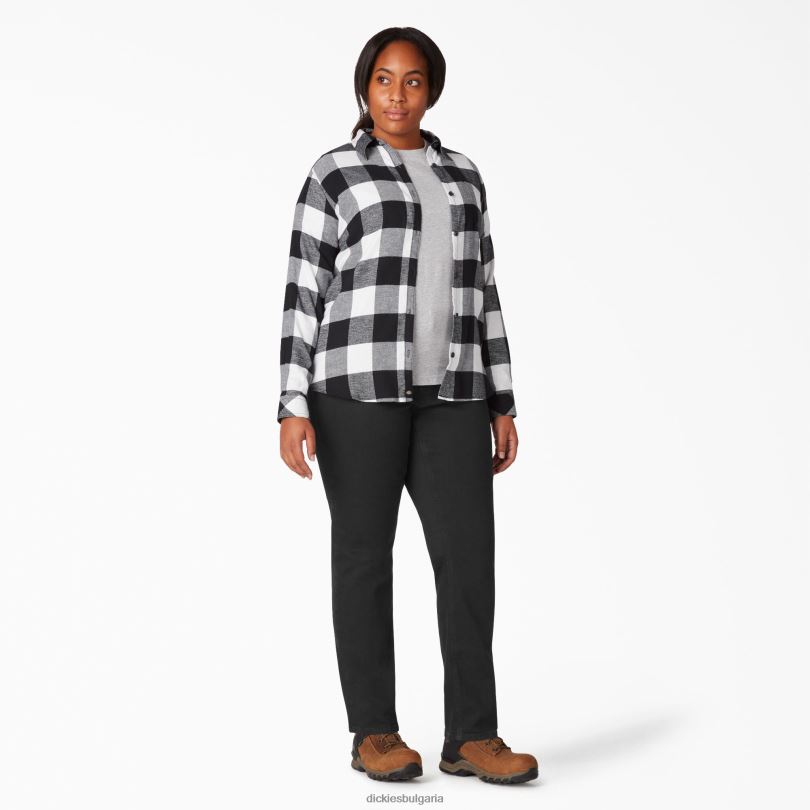 Жени Dickies перфектна форма плюс еластични дънки редовен облекло R2PH81889