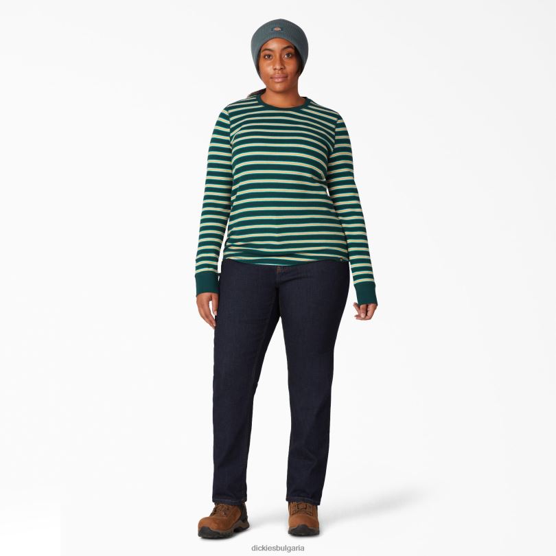 Жени Dickies перфектна форма плюс еластични дънки редовен облекло R2PH81890