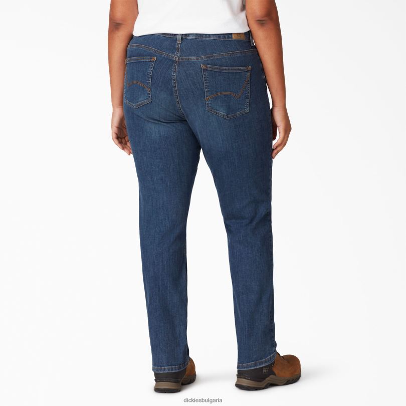 Жени Dickies перфектна форма плюс еластични дънки редовен облекло R2PH81891