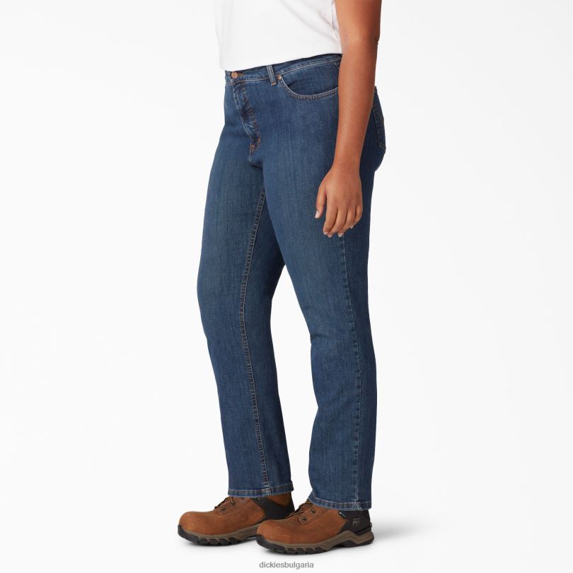 Жени Dickies перфектна форма плюс еластични дънки редовен облекло R2PH81891