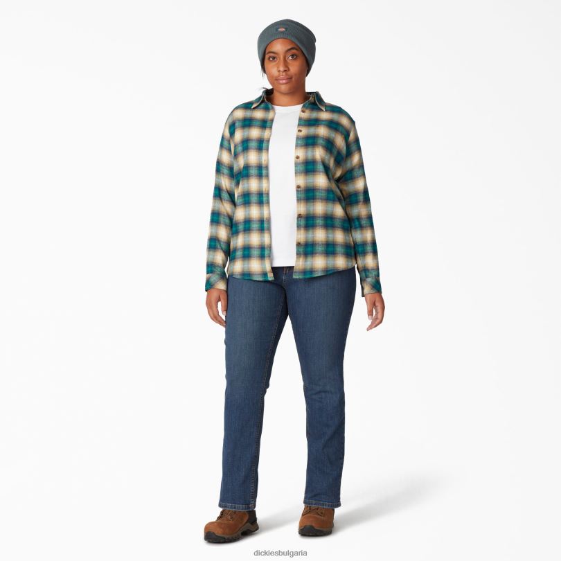 Жени Dickies перфектна форма плюс еластични дънки редовен облекло R2PH81891