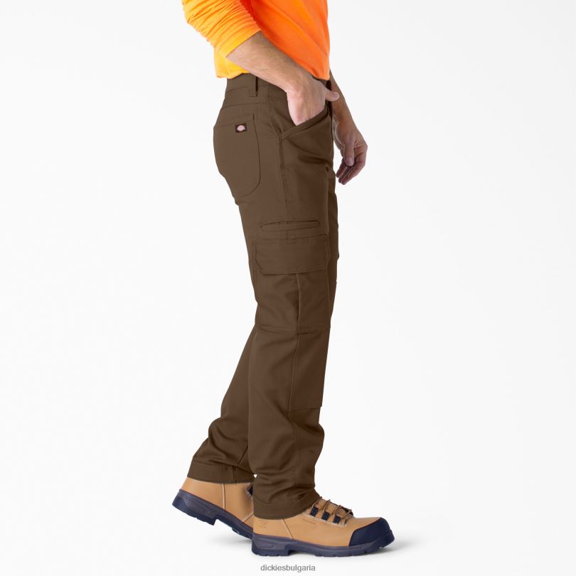 мъже Dickies Duratech Ranger Duck карго панталони дървено кафяво (tb) облекло R2PH8188