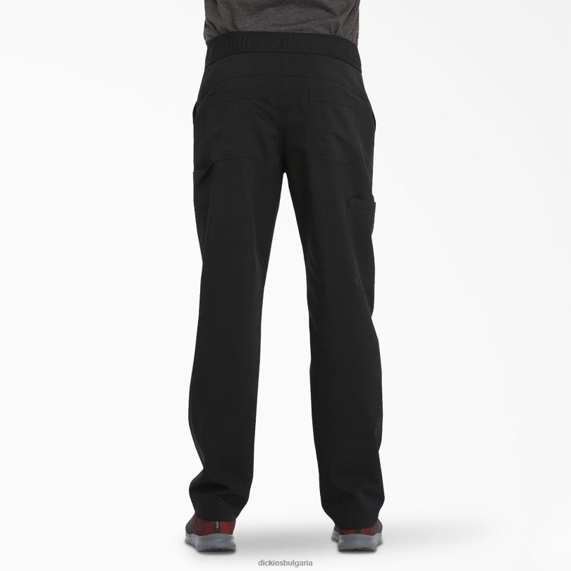 мъже Dickies балансирани панталони за почистване с цип черно (черно) облекло R2PH81336