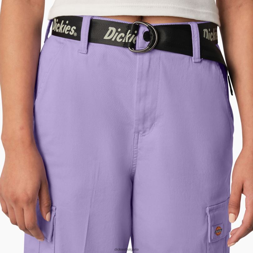 Жени Dickies изрязани карго панталони с контрастни шевове редовен облекло R2PH81806