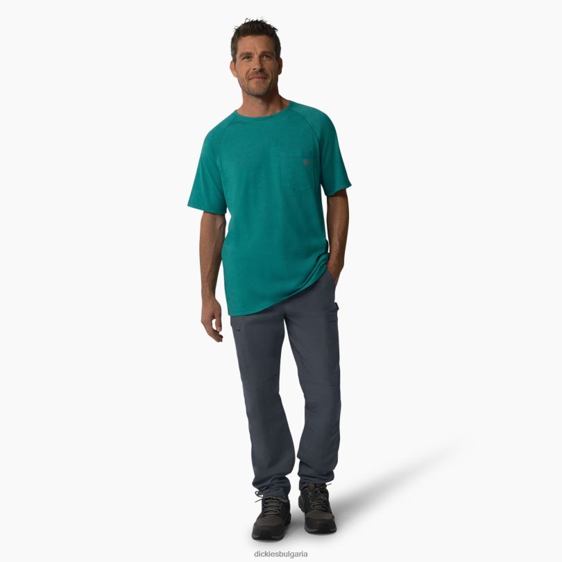 мъже Dickies предпазват охлаждащите панталони Ripstop Cargo въглен сиво (ch) облекло R2PH8280