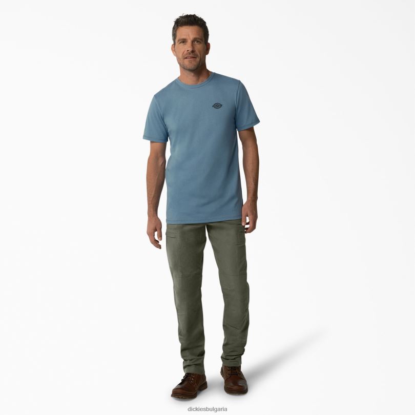 мъже Dickies предпазват охлаждащите панталони Ripstop Cargo зелен мъх (ms) облекло R2PH8281