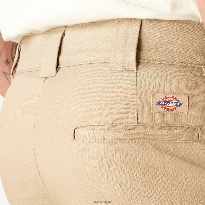 мъже Dickies прилепнали карго панталони пустинен пясък (ds) облекло R2PH875