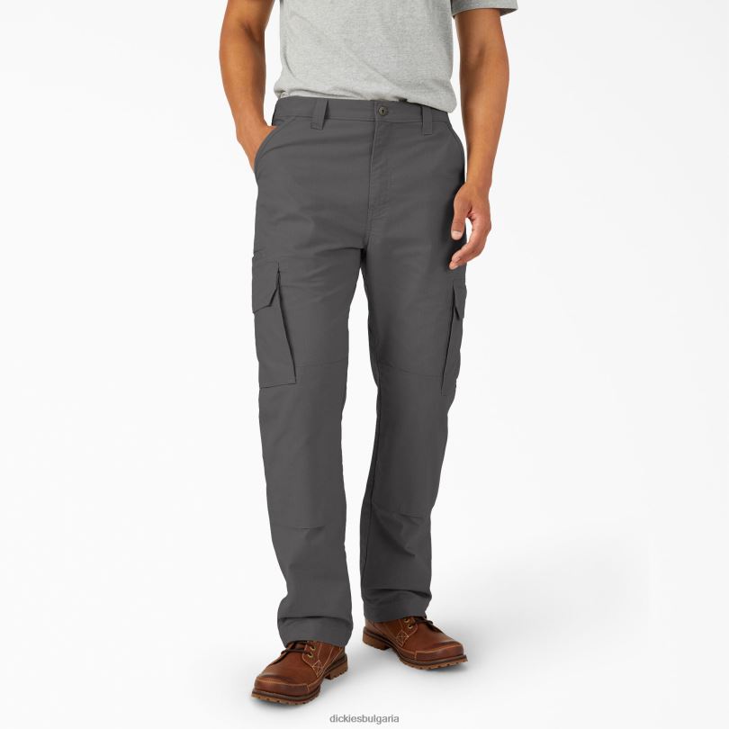 мъже Dickies карго панталони duratech ranger ripstop шисти сиво (sl) облекло R2PH870