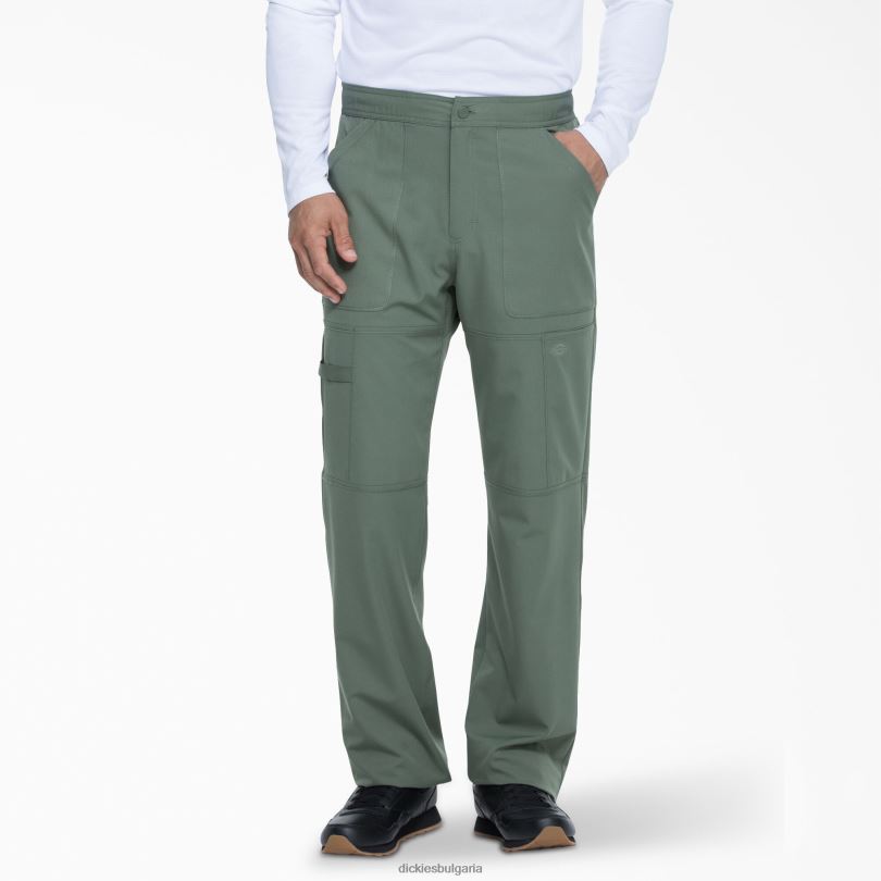 мъже Dickies панталони dynamix cargo scrub маслинено зелено (оли) облекло R2PH81279